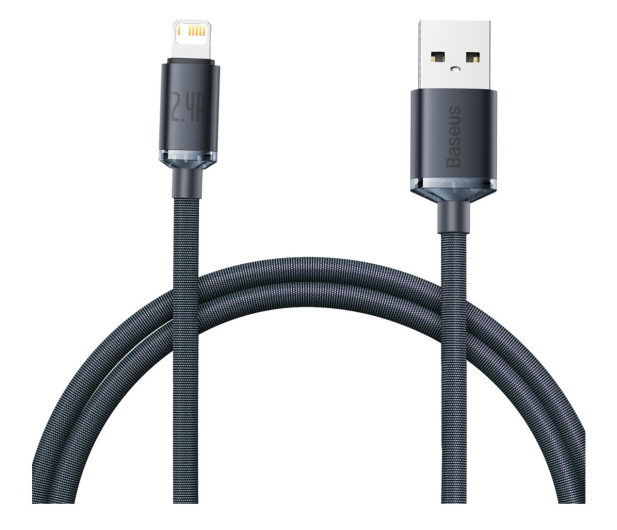 Baseus Crystal Shine Series USB-A - Lightning 2,4A 1,2m - 1295800 - zdjęcie